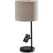 Wyatt 22 inch 60.00 watt Black Supercharger Desk Lamp Portable Light