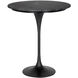 Joni Matte Black Bar Table