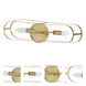 Mindful 2 Light 20 inch Satin Brass Vanity Light Wall Light