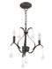 Caterina 3 Light 13 inch English Bronze Mini Chandelier Ceiling Light