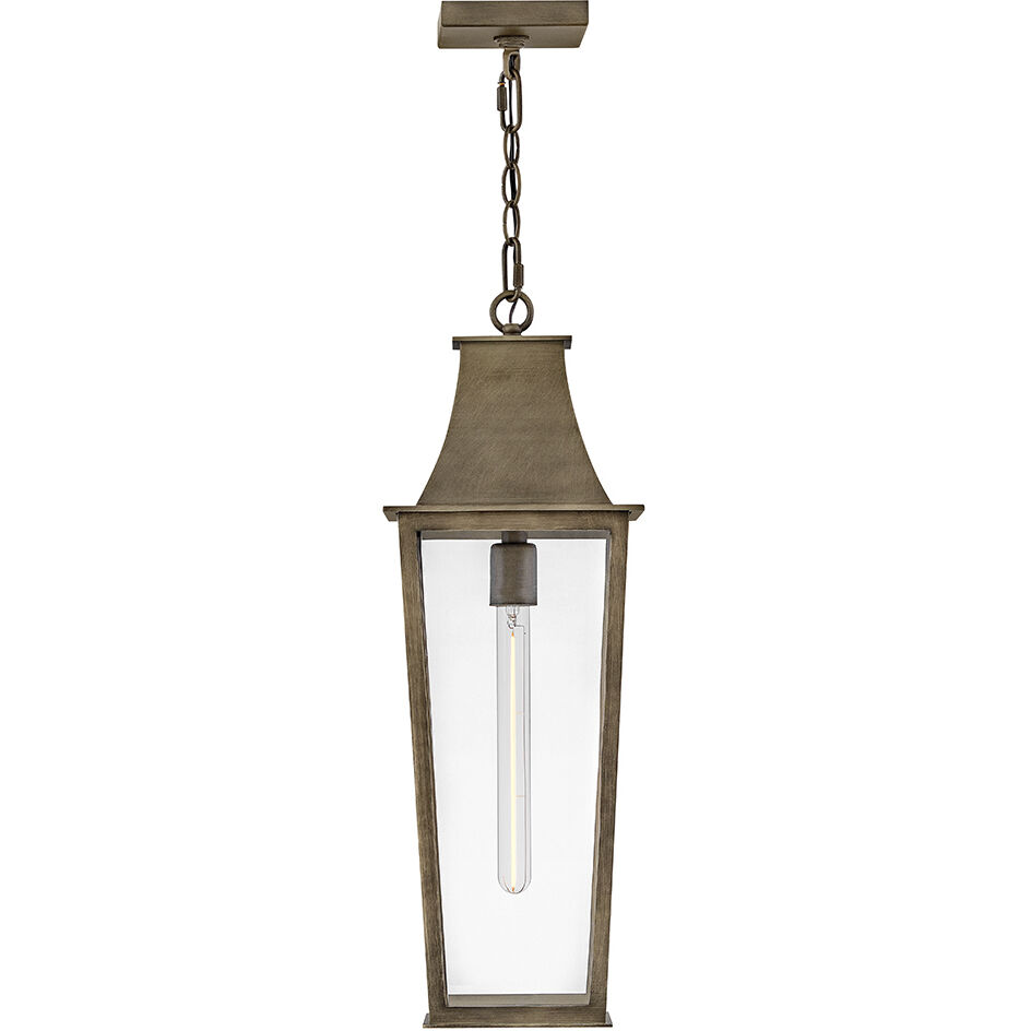 Coastal Elements Georgetown 1 Light 8.5 inch Burnished Bronze Outdoor Hanging Light