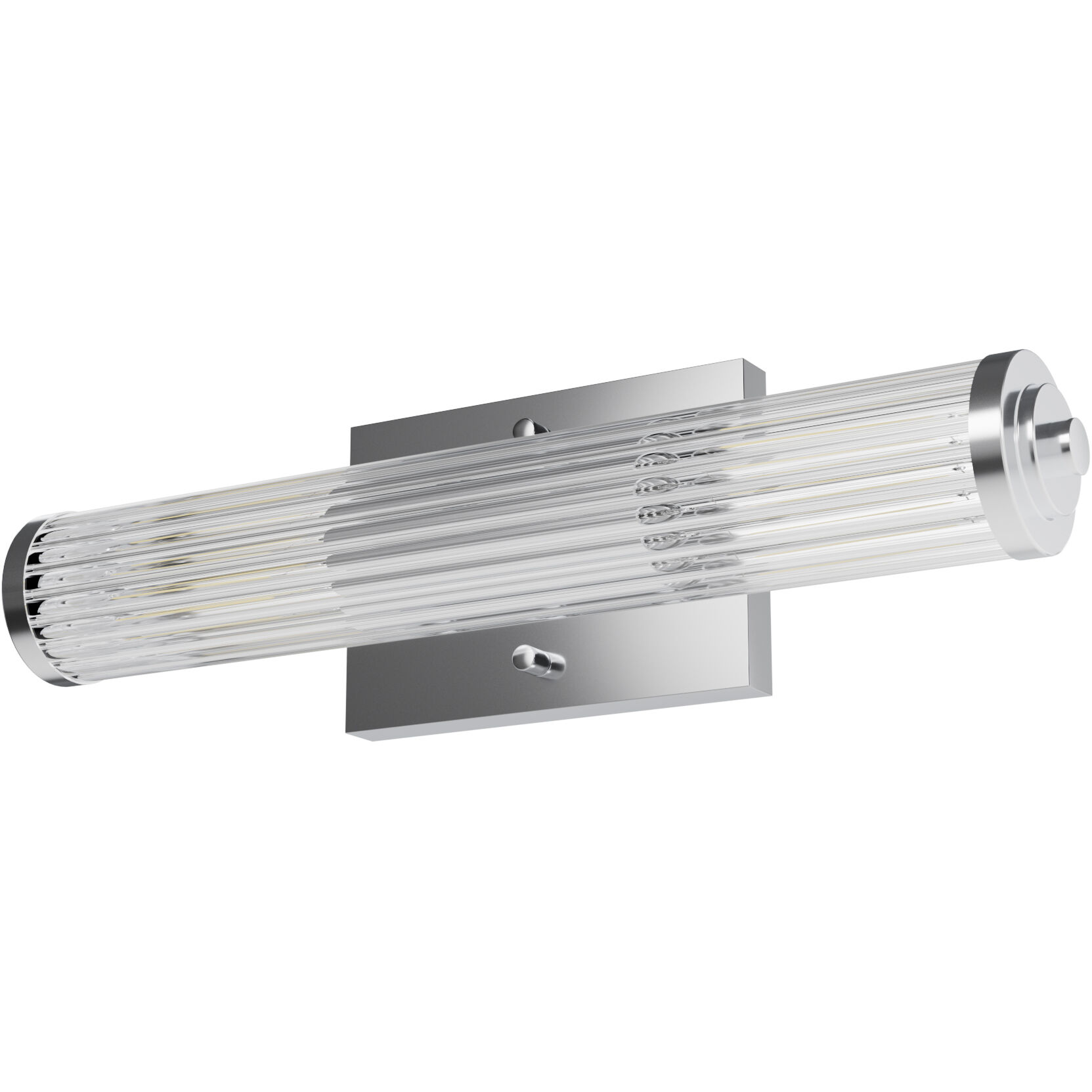 Holly Grove 2 Light 18 inch Chrome Vanity Light Wall Light, Small