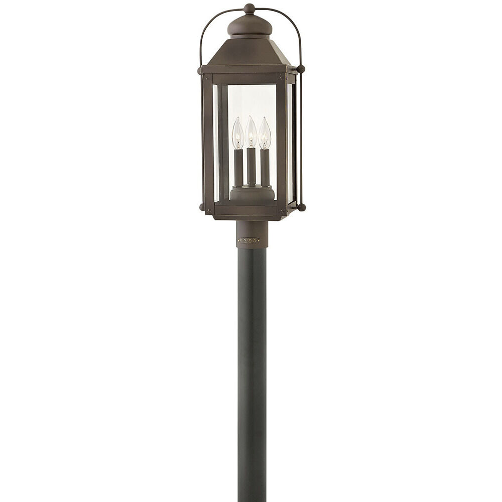 Heritage Anchorage 3 Light 11.00 inch Post Light & Accessory