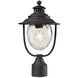 Searsport 1 Light 15 inch Weathered Charcoal Outdoor Post Light