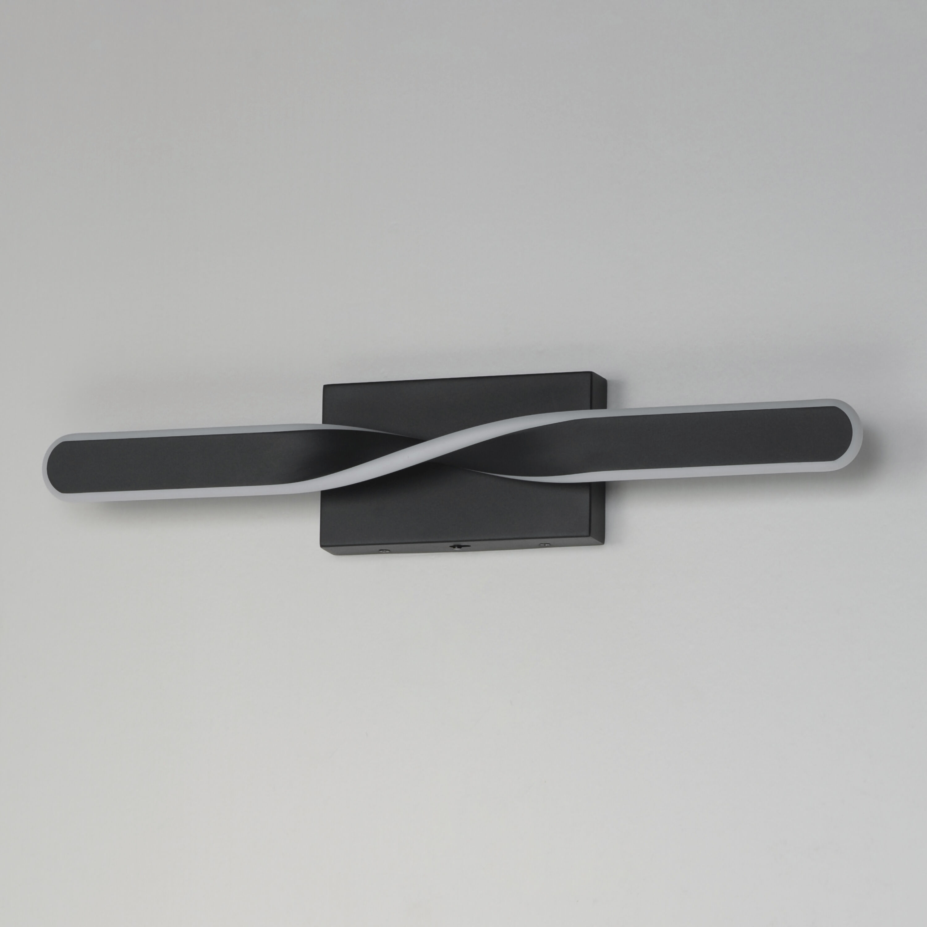 Pirouette LED 24 inch Black Bath Vanity Wall Light