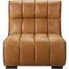Belfort Medium Brown / Dark Brown Lounger