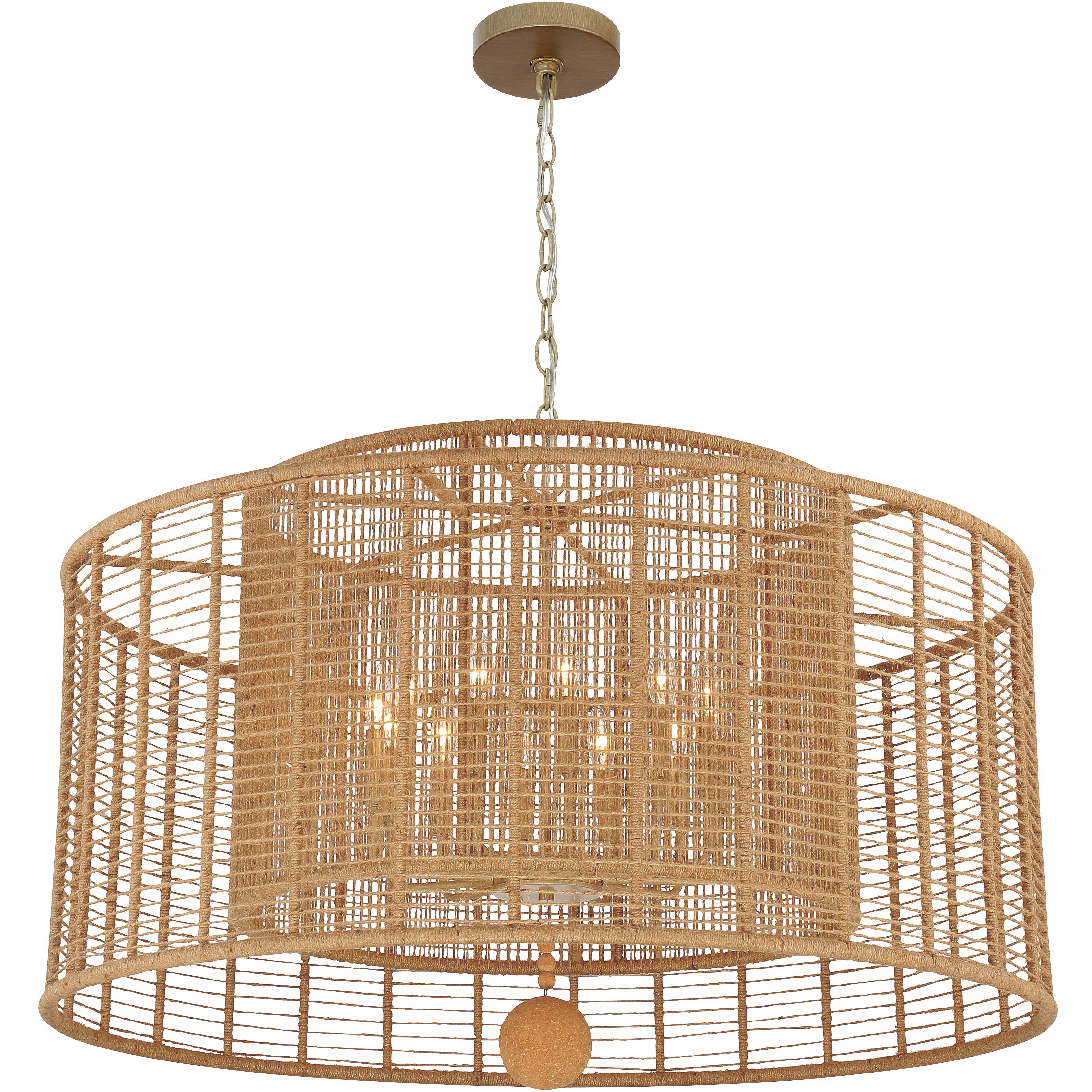 Jayna 12 Light 42.75 inch Burnished Silver Chandelier Ceiling Light