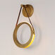 Tether LED Natural Aged Brass Wall Sconce Wall Light