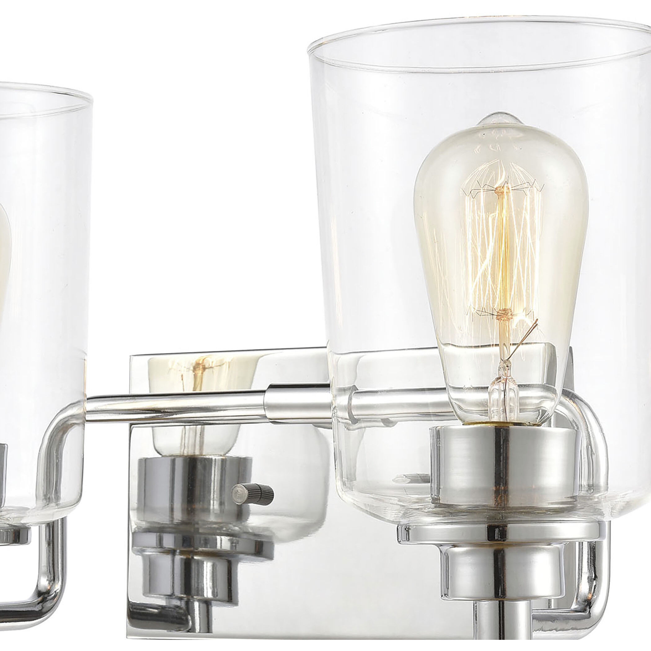 Robins Vanity Light Wall Light in Polished Chrome