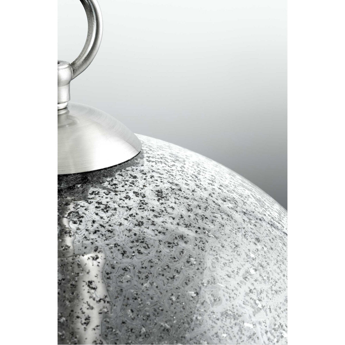 Burtons Bay 1 Light 11.75 inch Brushed Nickel Pendant Ceiling Light, Design Series