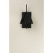 Shoreline 1 Light 15 inch Black Outdoor Wall Mount