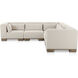 June Beige Modular Sectional, Classic L-Shaped
