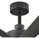 Turbine 80 inch Matte Black Smart Fan