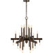Fallon 24 Light 28 inch Oil Rubbed Bronze Chandelier Ceiling Light