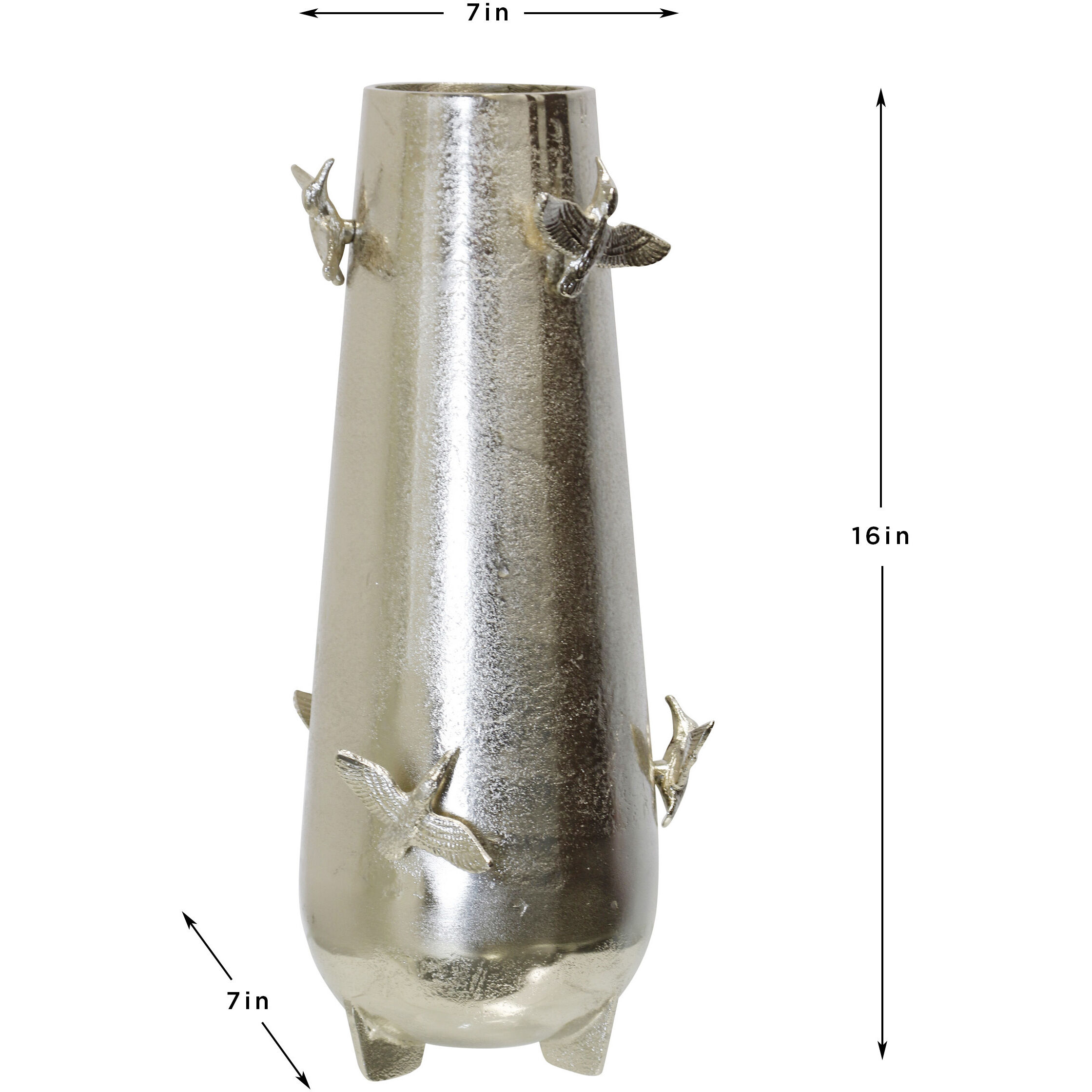Flight 16 X 7 inch Vase in 7 x 7 x 16