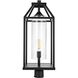Zora 1 Light 26 inch Black Outdoor Post Light