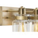 Calhoun 4 Light 30 inch Vintage Brass Bath Vanity Wall Light