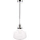 Lyle 1 Light 11 inch Chrome Pendant Ceiling Light