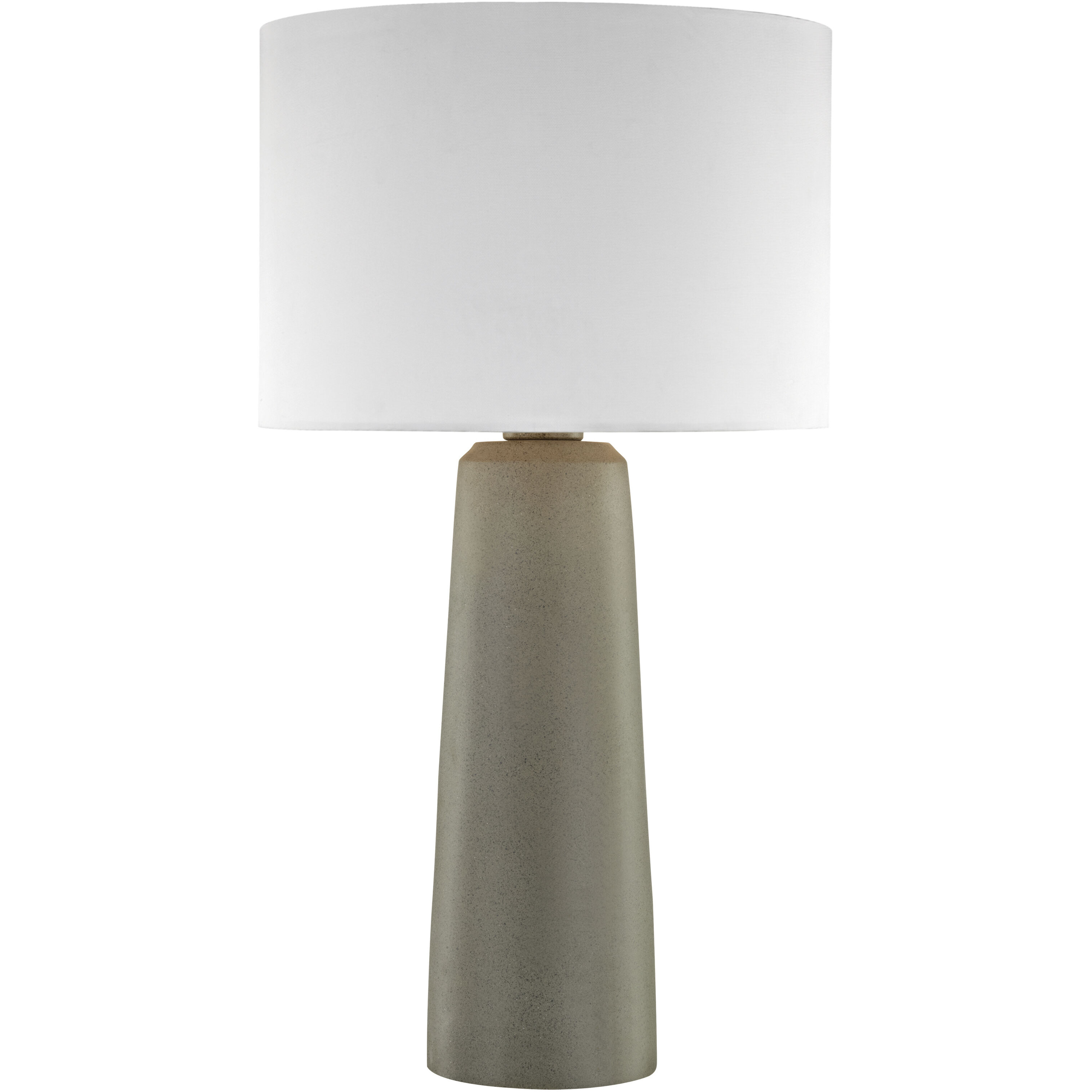Eilat 27 inch 100 watt Polished Concrete Outdoor Table Lamp