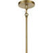 Emmerham 5 Light 26 inch Soft Brass Chandelier Ceiling Light