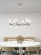 Midtown 6 Light 23 inch Brushed Nickel Chandelier Ceiling Light