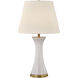 Dana 31.63 inch 100.00 watt White Table Lamp Portable Light, Coco & Dash