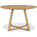 Godenza 47.25 X 47.25 inch Natural Dining Table, Round