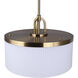Kinslea 3 Light 13.88 inch Gold Pendant Ceiling Light