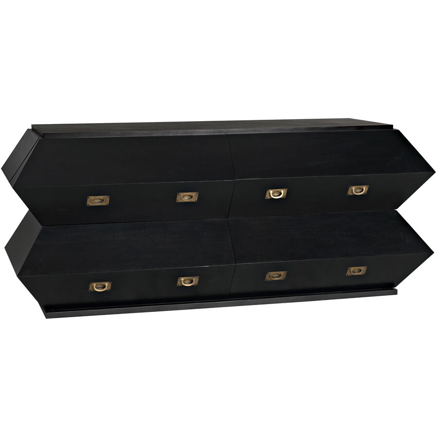 Vico Hand Rubbed Black Dresser