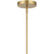 Fulton Pendant Ceiling Light in Antique Gold