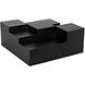 Stein 48 X 48 inch Matte Black Coffee Table