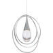 Lyric 1 Light 16.2 inch Modern Brass Pendant Ceiling Light