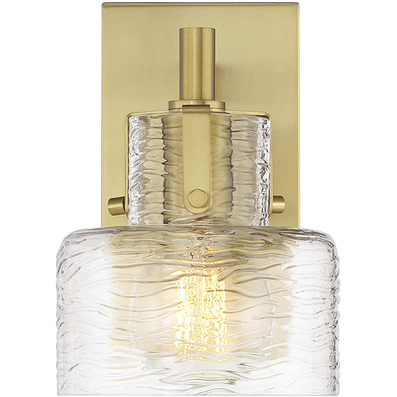 Dover Wall Sconce Wall Light in Warm Brass