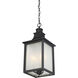 Monte Grande 3 Light 10 inch English Bronze Outdoor Hanging Lantern