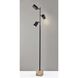 Rutherford 64 inch 5.00 watt Black Tree Floor Lamp Portable Light