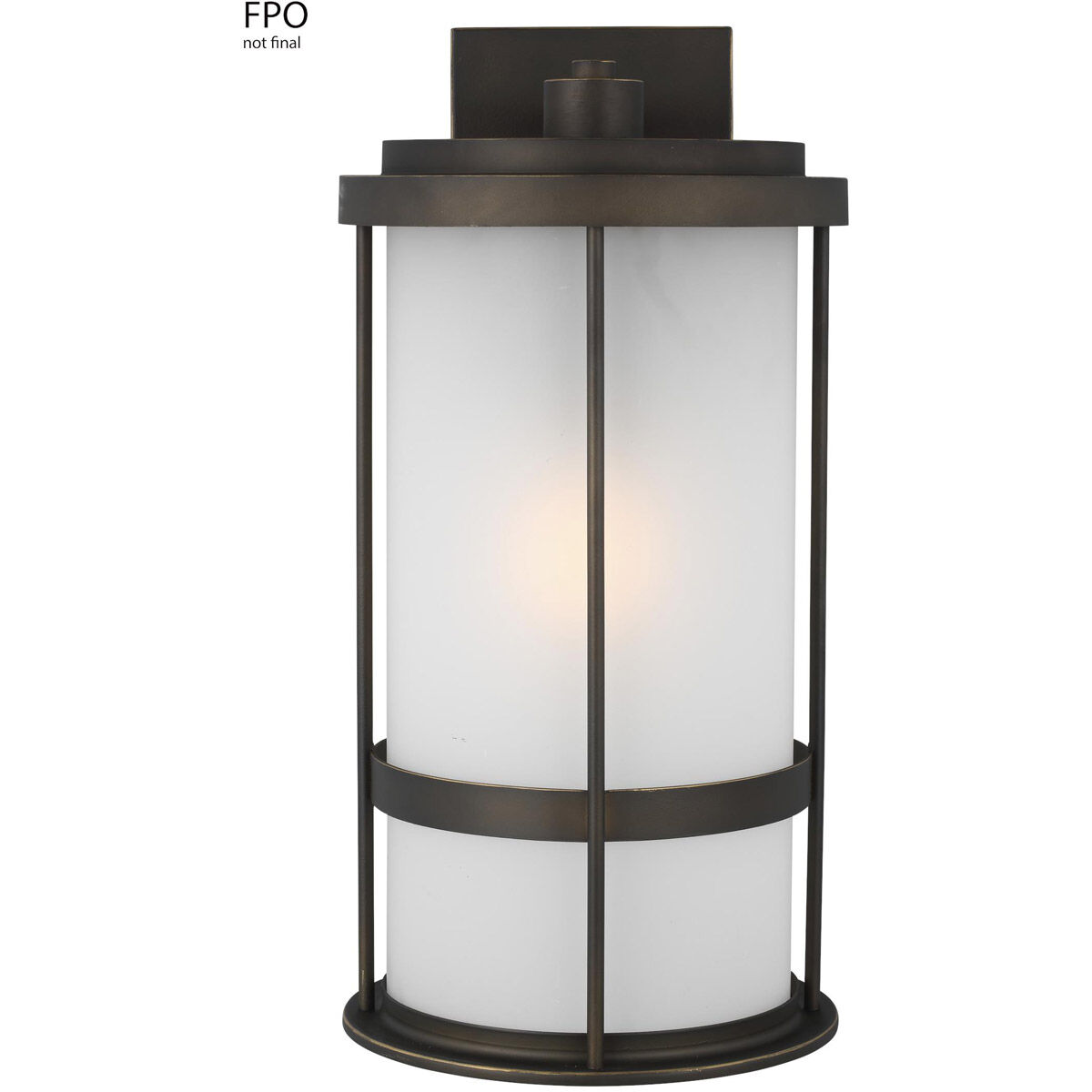 Wilburn 1 Light 10.00 inch Outdoor Wall Light