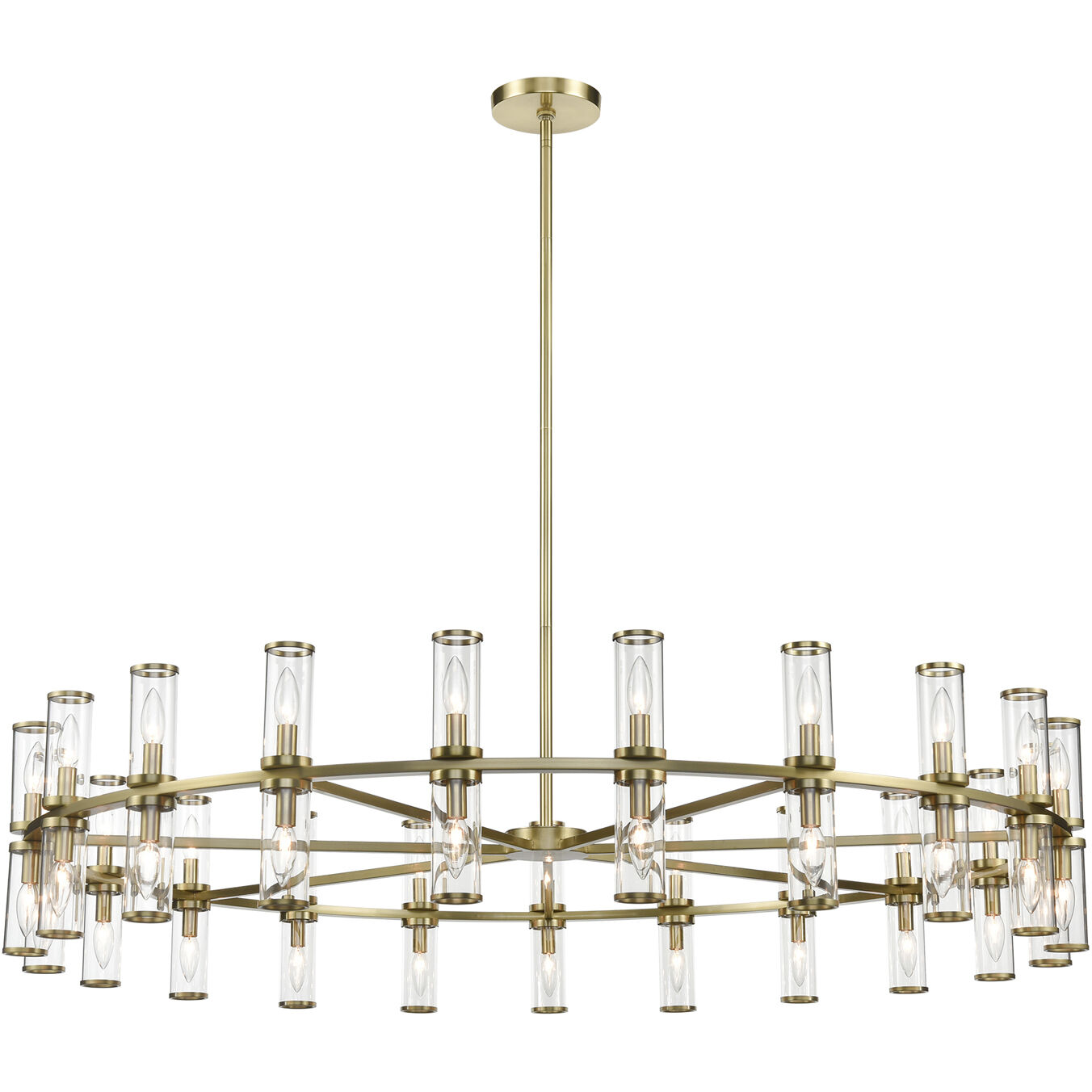 Revolve 42 Light 60.38 inch Chandelier