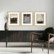 Textural Echo Multi and Black and Brown and Green Framed Art