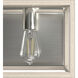 Squire Manor 2 Light 17 inch Brushed Nickel Vanity Light Wall Light