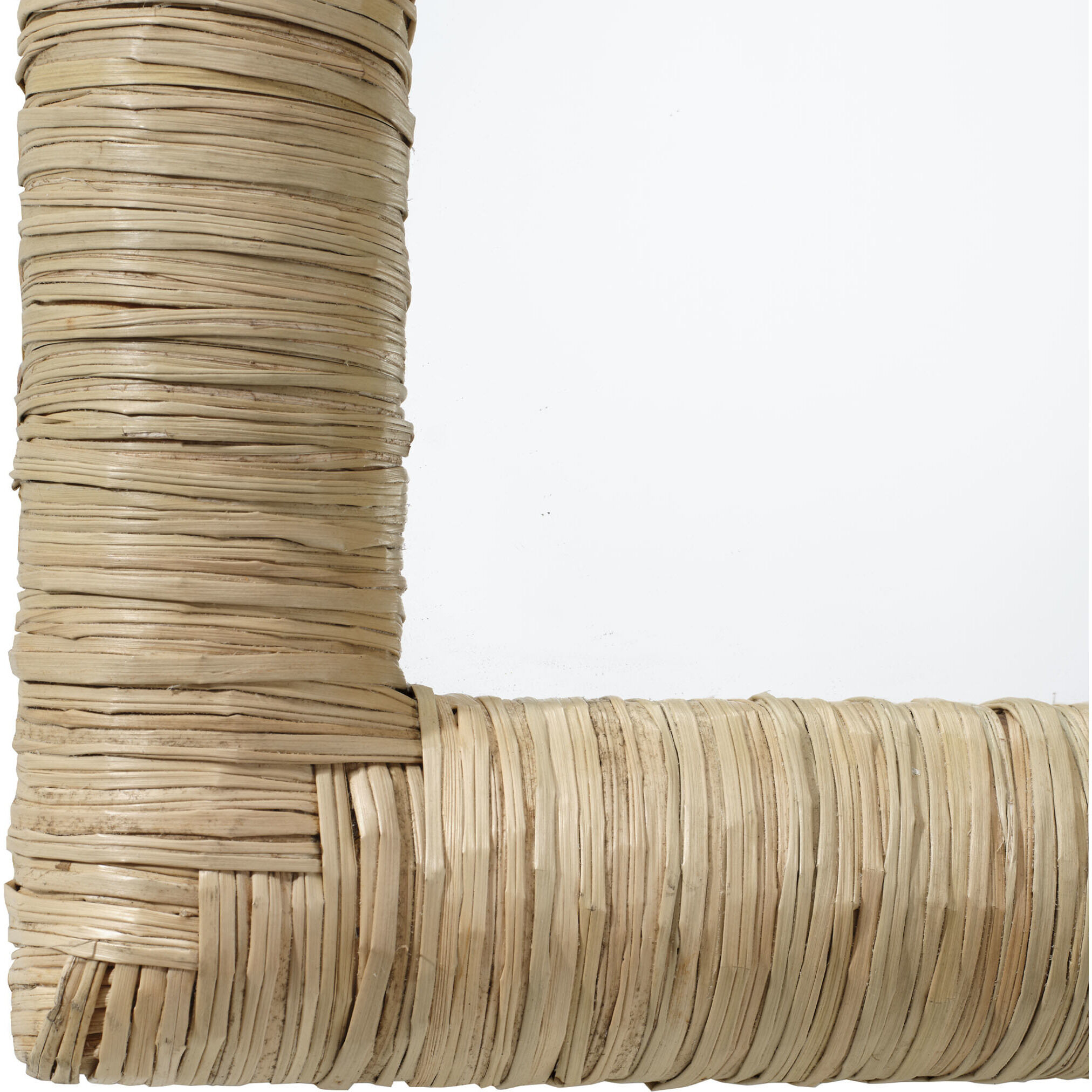 Hill Arch 34 X 24 inch Natural Seagrass Mirror