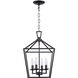 Lacey 4 Light 12 inch Rubbed Oil Bronze Pendant Ceiling Light