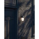 Irvine LED 12 inch Black Outdoor Sconce