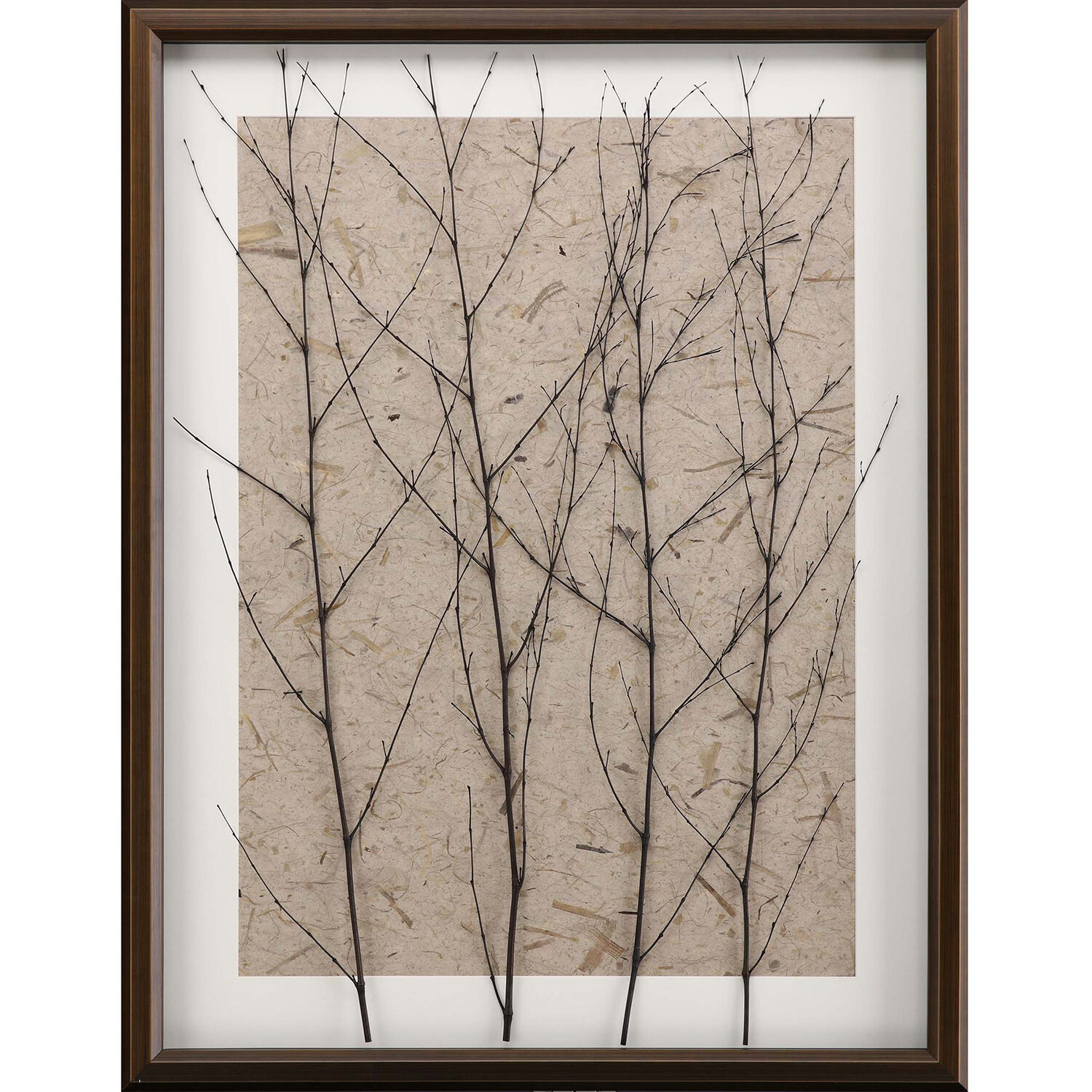 Naturals Brown and Black and Beige and Neutral Framed Art