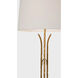 AERIN Olivette 62.75 inch 15 watt Gilded Iron Forged Floor Lamp Portable Light