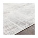 Genesis 35 X 24 inch Silver Gray/White/Pale Blue/Medium Gray/Denim Rugs in 2 x 3, Rectangle