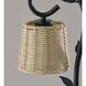Ivy 14.75 inch 50 watt Black Candlewarmer Lamp Portable Light, Simplee Adesso