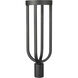 Leland LED 26.25 inch Sand Black Outdoor Post Mount Fixture