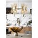 Canada LED 38 inch Gold Chandelier Ceiling Light