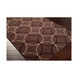 Cosmopolitan 96 inch Brown and Brown Area Rug, Polyester