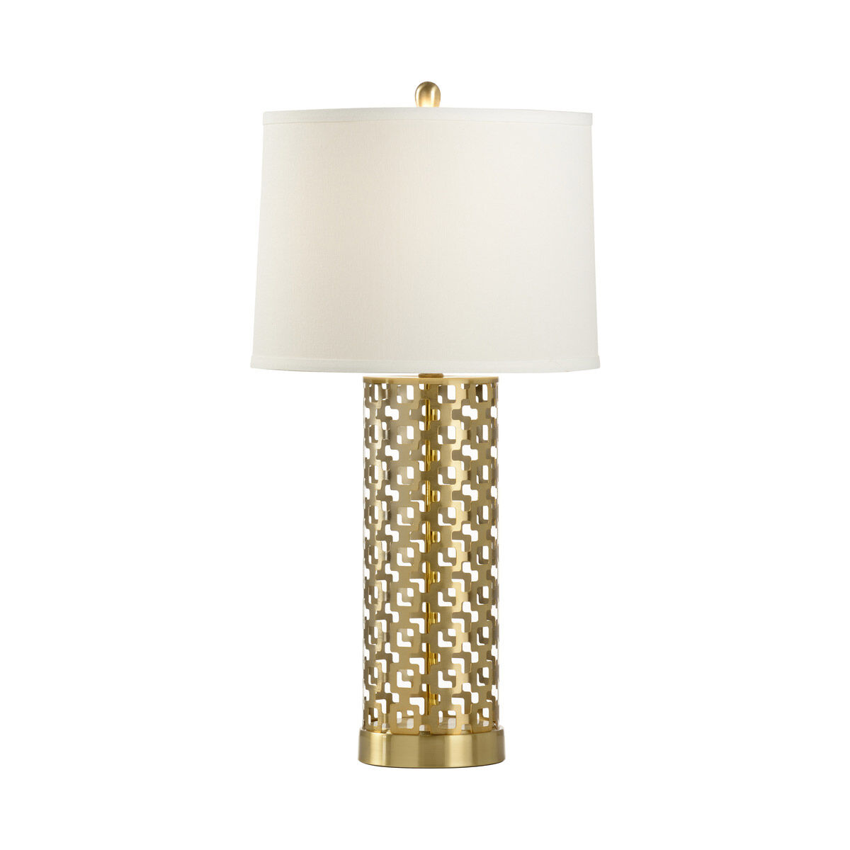 MarketPlace 29 inch 100 watt Brass Table Lamp Portable Light